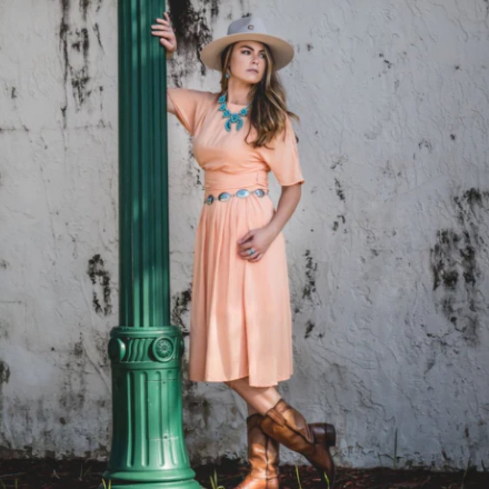 DOLMAN SLEEVE DRESS